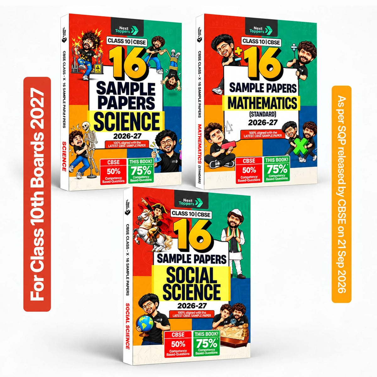 Next Toppers Sample Paper Class 10: Prepare Best for CBSE Board Exams 2027 with Best Books