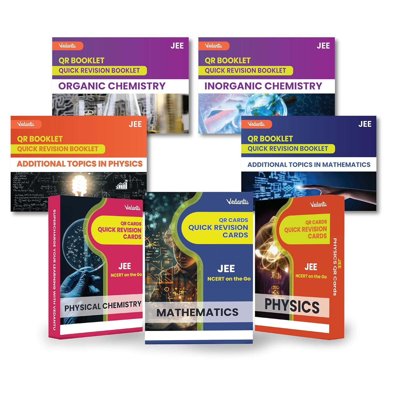 Vedantu QR Cards for JEE Physics, Chemistry, Mathematics 2025 | Quick Revision Cards | Revision Booklet for JEE 2025 | Flash Cards for JEE Main and JEE Advanced Exam