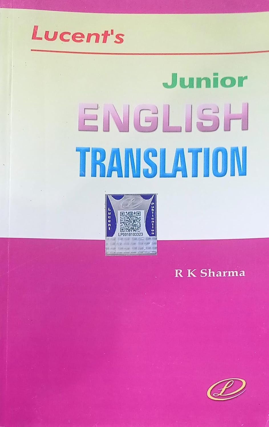 Lucent Publication Junior English Translation