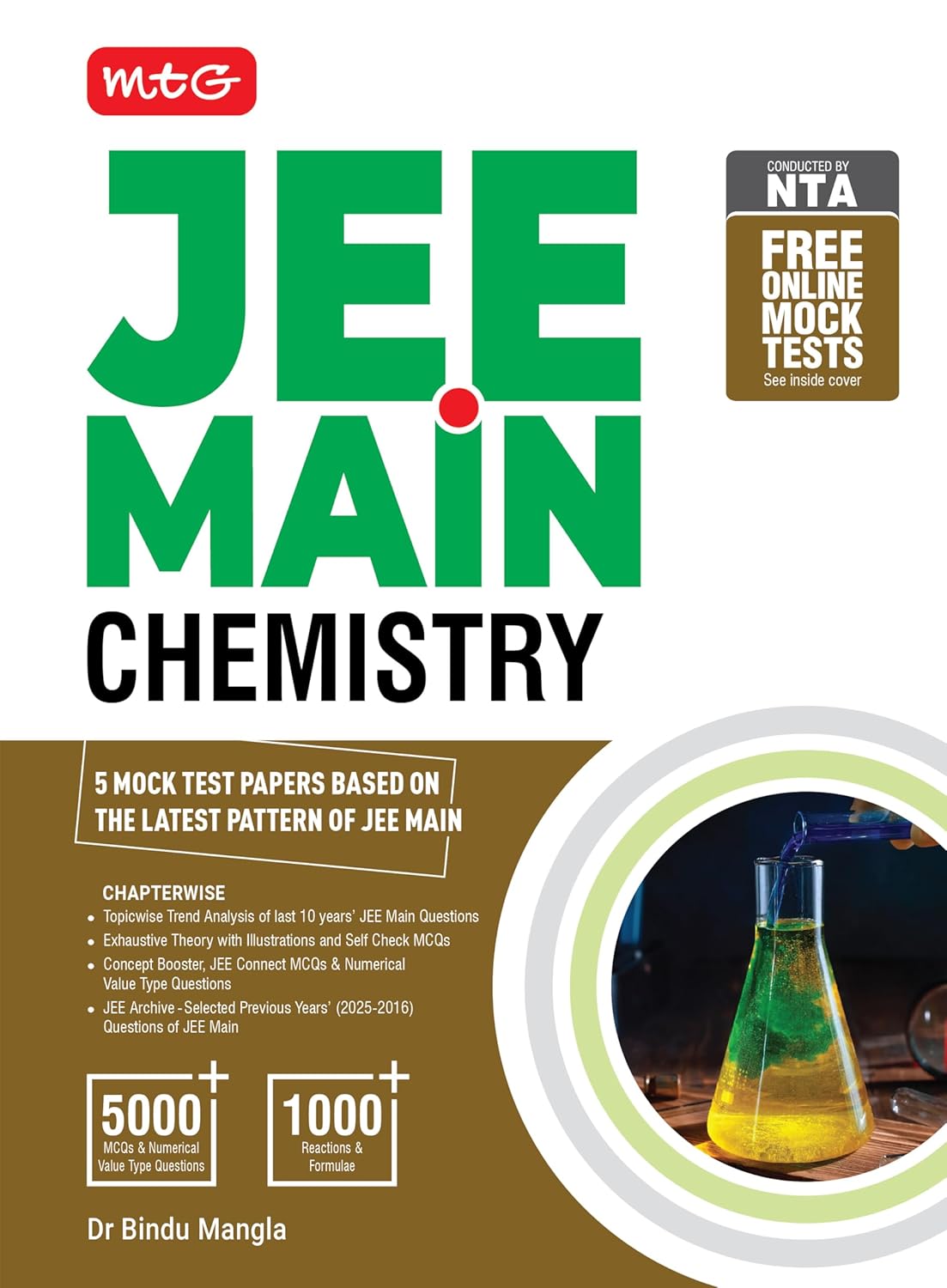MTG JEE Main Chemistry Guide Book For 2026 Exam | Chapterwise Theory with 10 Previous Year Solved Question Paper (PYQs), MCQs, Formulae & Free Online Mock Tests
