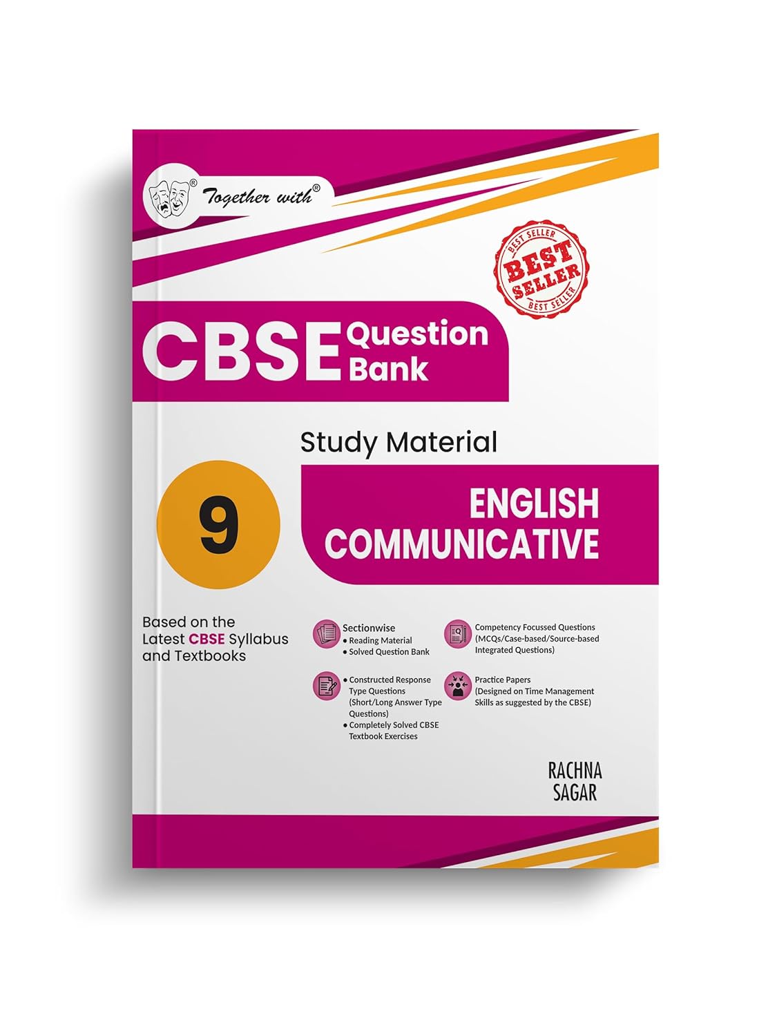 Together with CBSE Question Bank Class 9 English Communicative for 2025-26 Exam (Chapterwise & Topicwise)