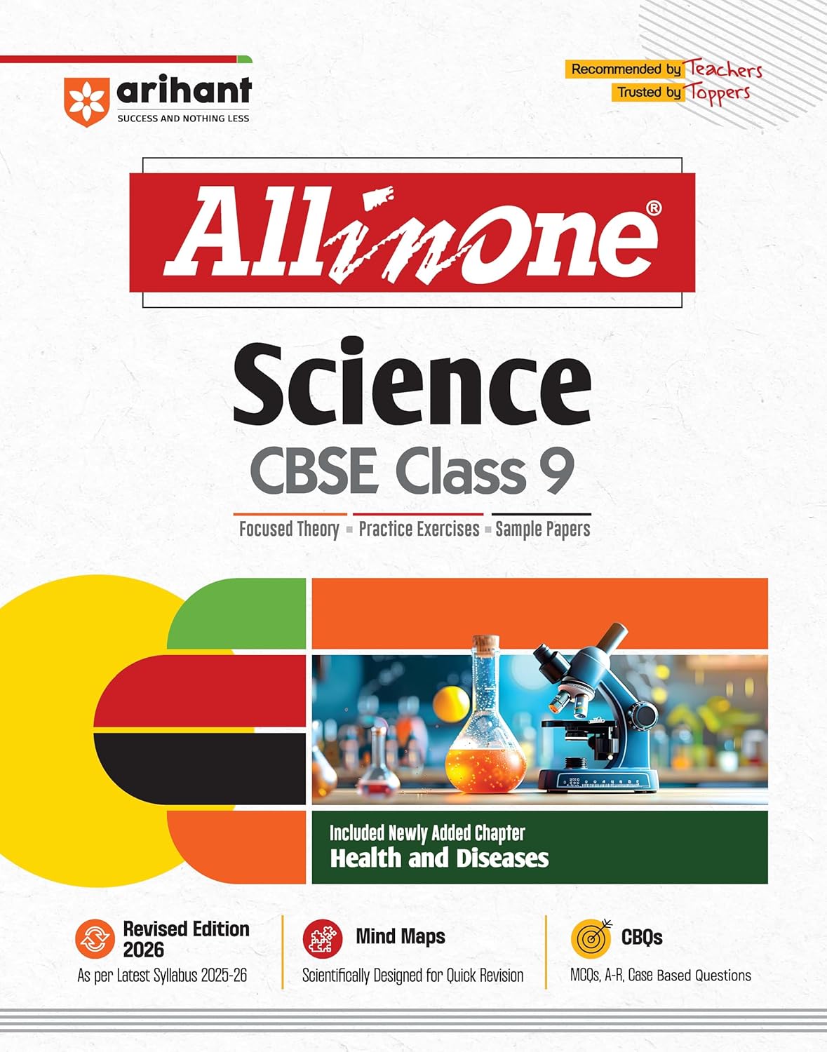 Arihant All in One Science Class 9 for CBSE Exam 2025-26 | As per Recommendations of NEP 2020 | Based on the latest NCERT | Mind Map in Each Chapter and Competency-Based Questions | Complete Study, Complete Practice, Complete Assessment