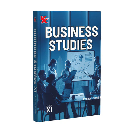 Poonam Gandhi Buisness Studies for Class 11  (CBSE 2026-27) | CBSE Based | Latest Edition | Conceptual & Exam-Oriented Guide