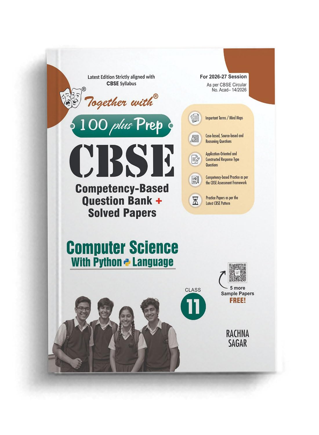Together with 100 Plus Prep CBSE Question Bank for Class 11 Computer Science with Python 2026-27 edition |With Solved Practice Papers, Constructed ... & Solved Latest Examination Paper 2026