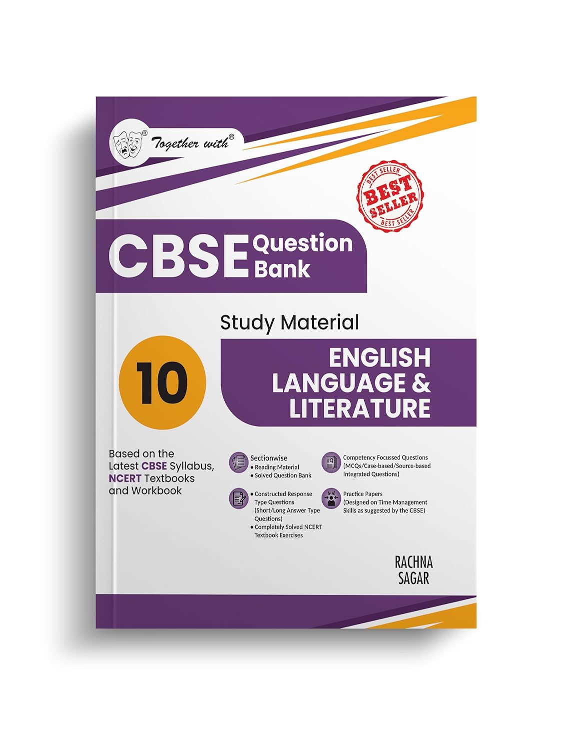 Together with CBSE Question Bank Class 10 English Language & Literature for 2025-26 Exam (Chapterwise & Topicwise)