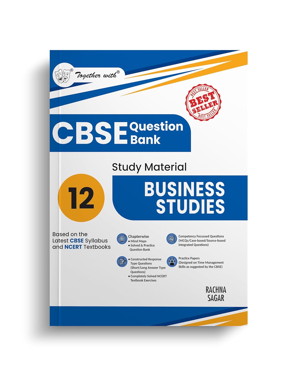 Together with CBSE Question Bank Class 12 Business Studies for 2025-26 Exam (Chapterwise & Topicwise)