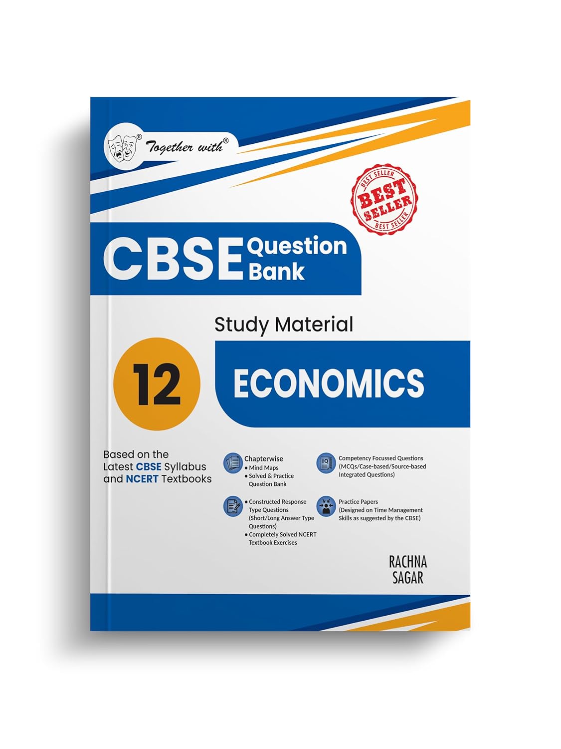 Together with CBSE Question Bank Class 12 Economics for 2025-26 Exam (Chapterwise & Topicwise)