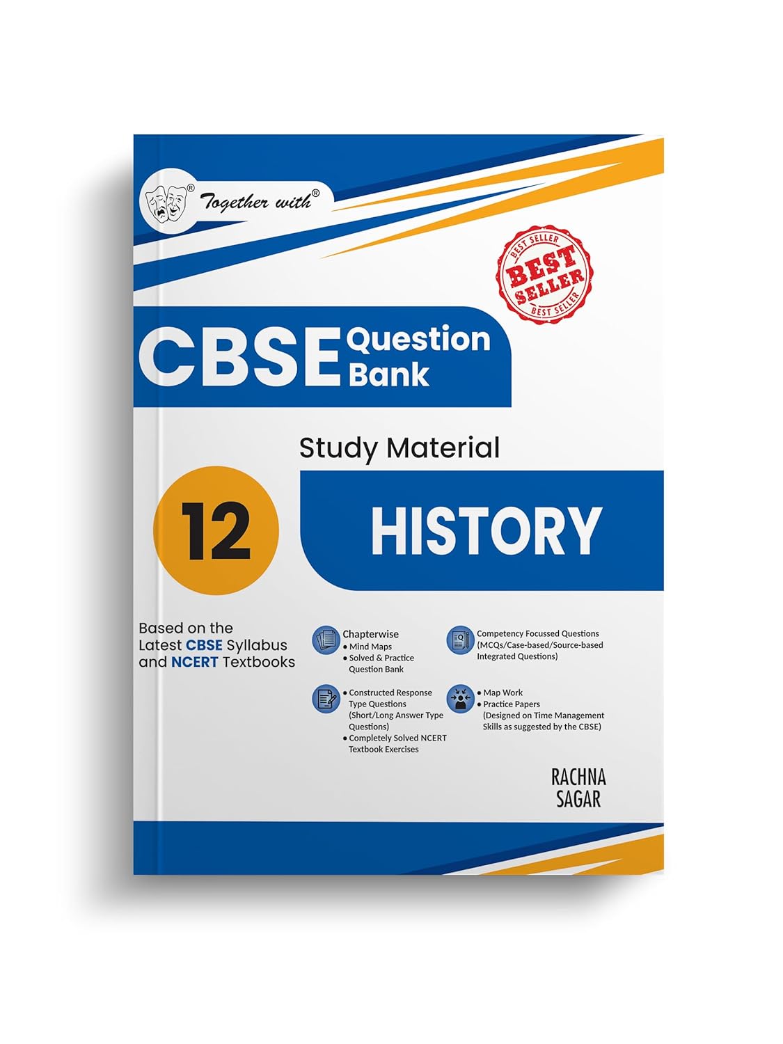 Together with CBSE Question Bank Class 12 History for 2025-26 Exam (Chapterwise & Topicwise)