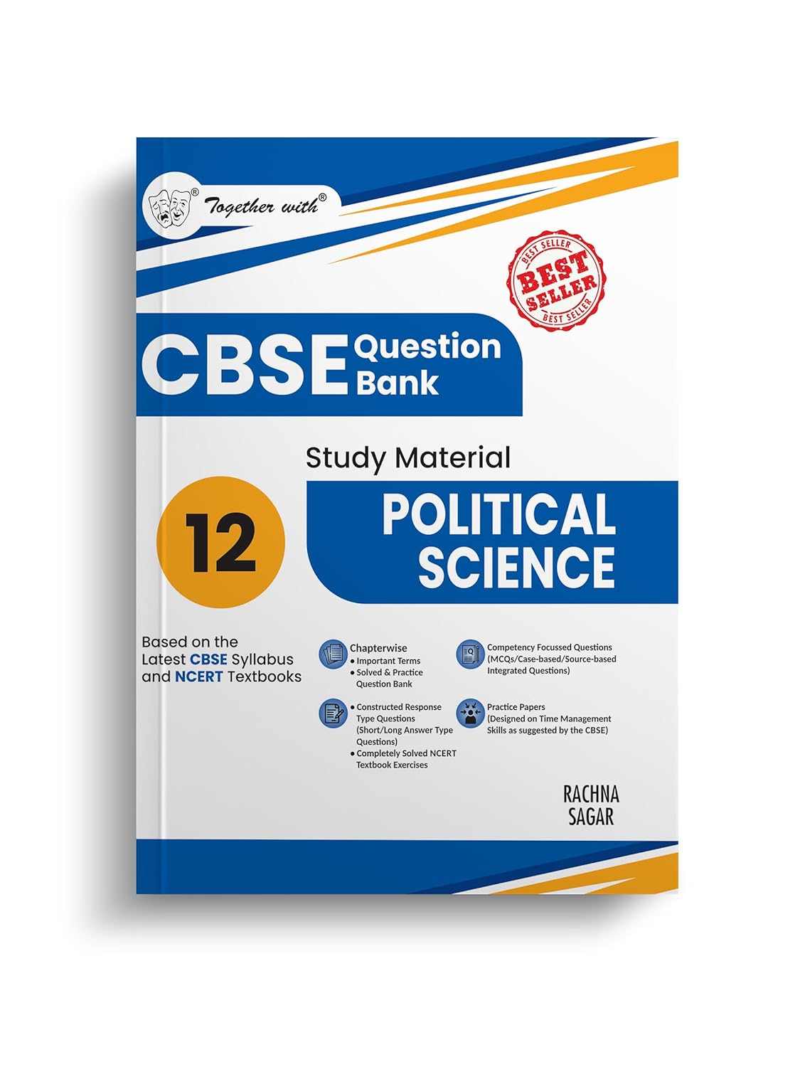 Together with CBSE Question Bank Class 12 Political Science for 2025-26 Exam (Chapterwise & Topicwise)