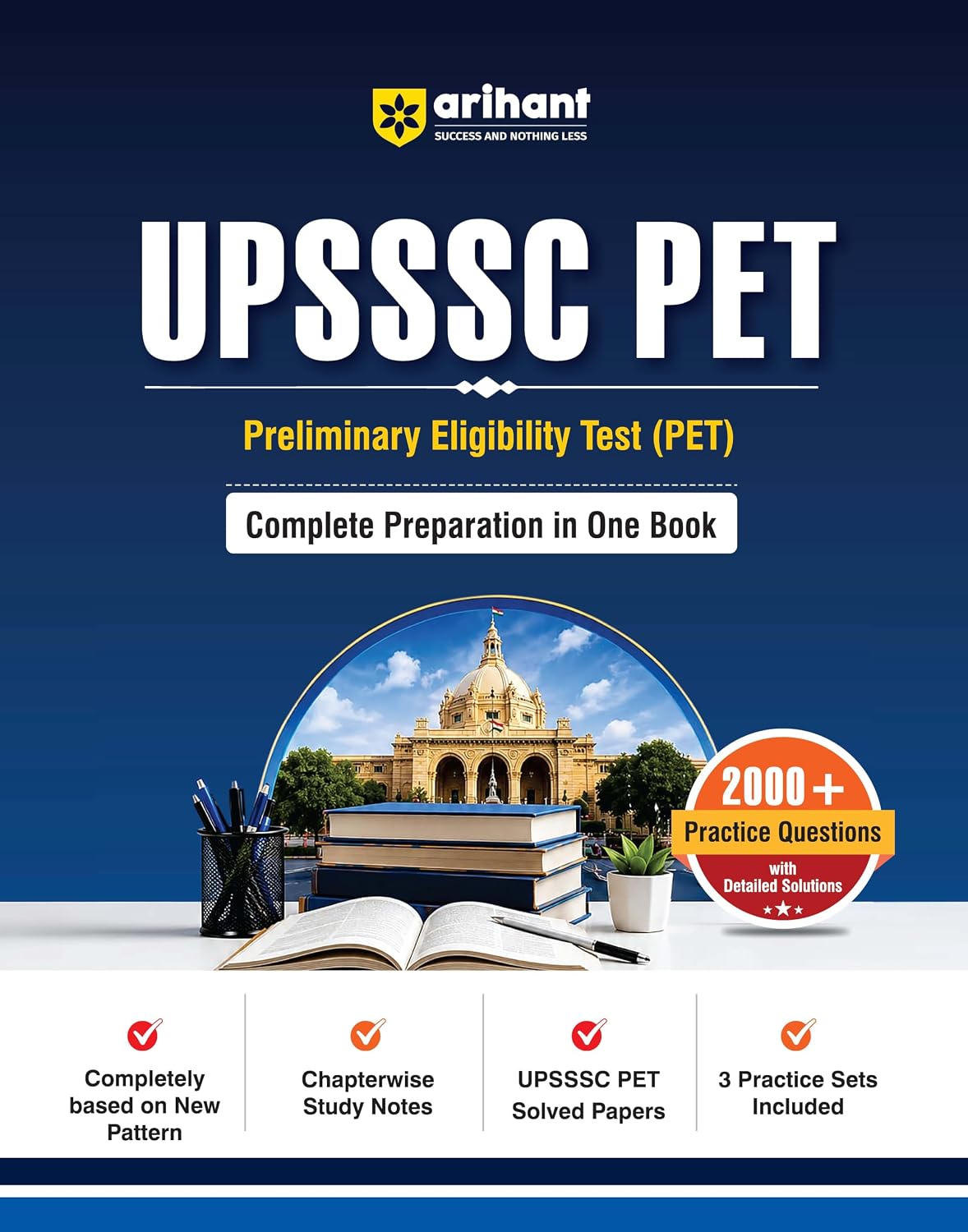 Arihant UPSSSC PET 2026 | Complete Preparation Guide with Chapterwise Study Notes, 2000+ Practice Questions with Detailed Solutions, Previous Year ... Practice Sets | Based on Latest Exam Pattern