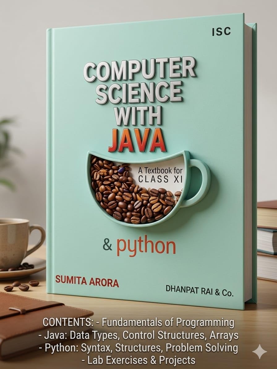 Computer Science with Java & Python by Sumita Arora, ISC Class XI Textbook 2026 (Isc Computer Science Textbook Series)