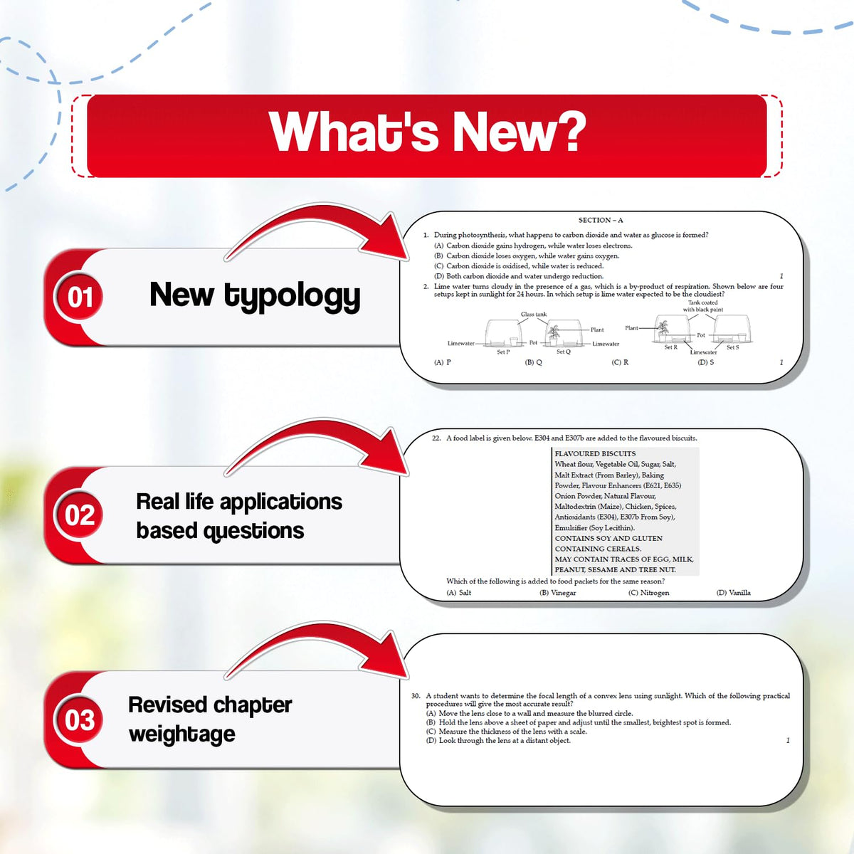 Oswaal Sample Paper Class 10 Science for CBSE 2026-27 Board Exams based on latest CBSE SQP dated (21 Sep 2026) | New Questions Typologies