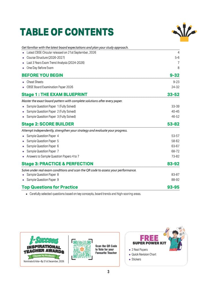 Arihant i-Succeed CBSE Sample Papers 2027 Class 10 Computer Applications | 10 Sample Question Papers | Colour-Coded Revision Cheat Sheets, HTML Codes with Screenshot | Free Super Power Kit