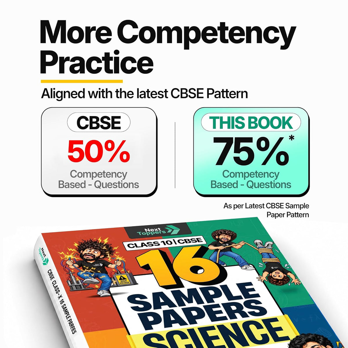 Next Toppers Sample Paper Class 10 Science CBSE 2026-27 Examination| 16 SQPs for Board Exam 2027 | 75% Competency-Based Questions