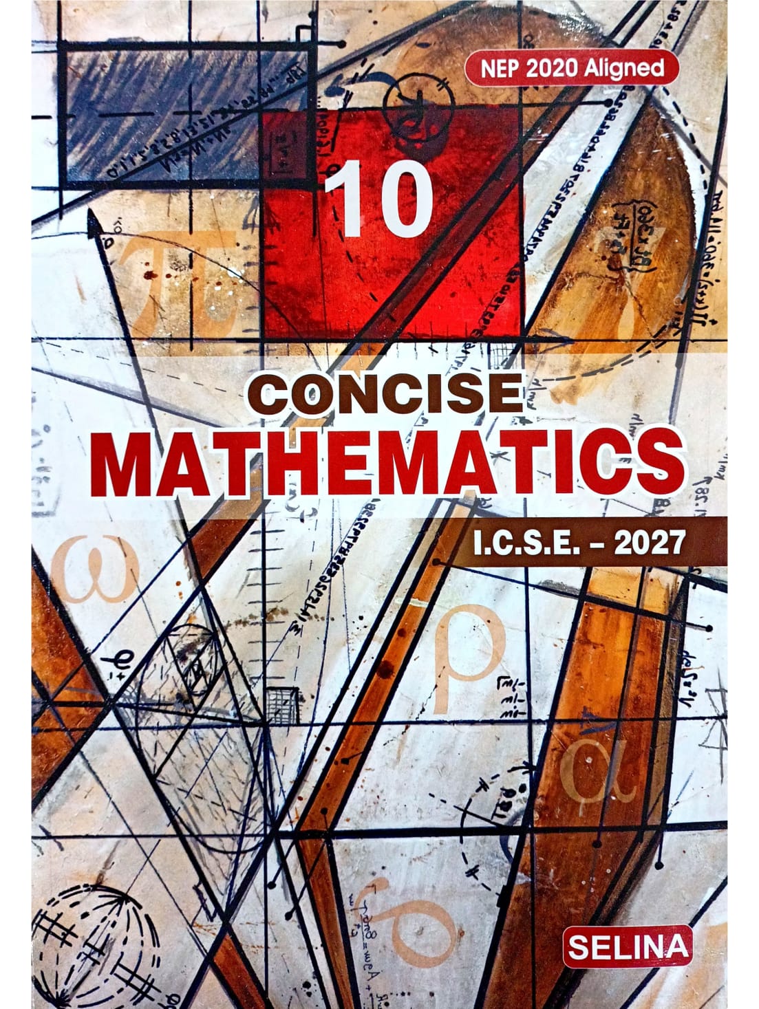 Selina Maths Class 10 ICSE 2026-27 Edition with Digital Access Code Inside the Book