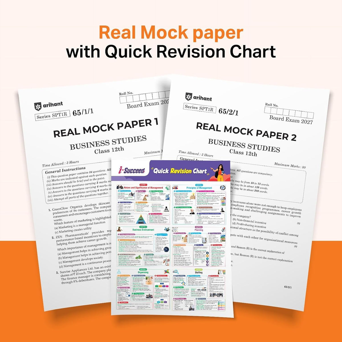 Arihant i-Succeed CBSE Sample Papers 2027 Class 12 Computer Science | 15 Sample Question Papers | Colour-Coded Revision Cheat Sheets, Toppers Copy with Expert Insights | Free Super Power Kit