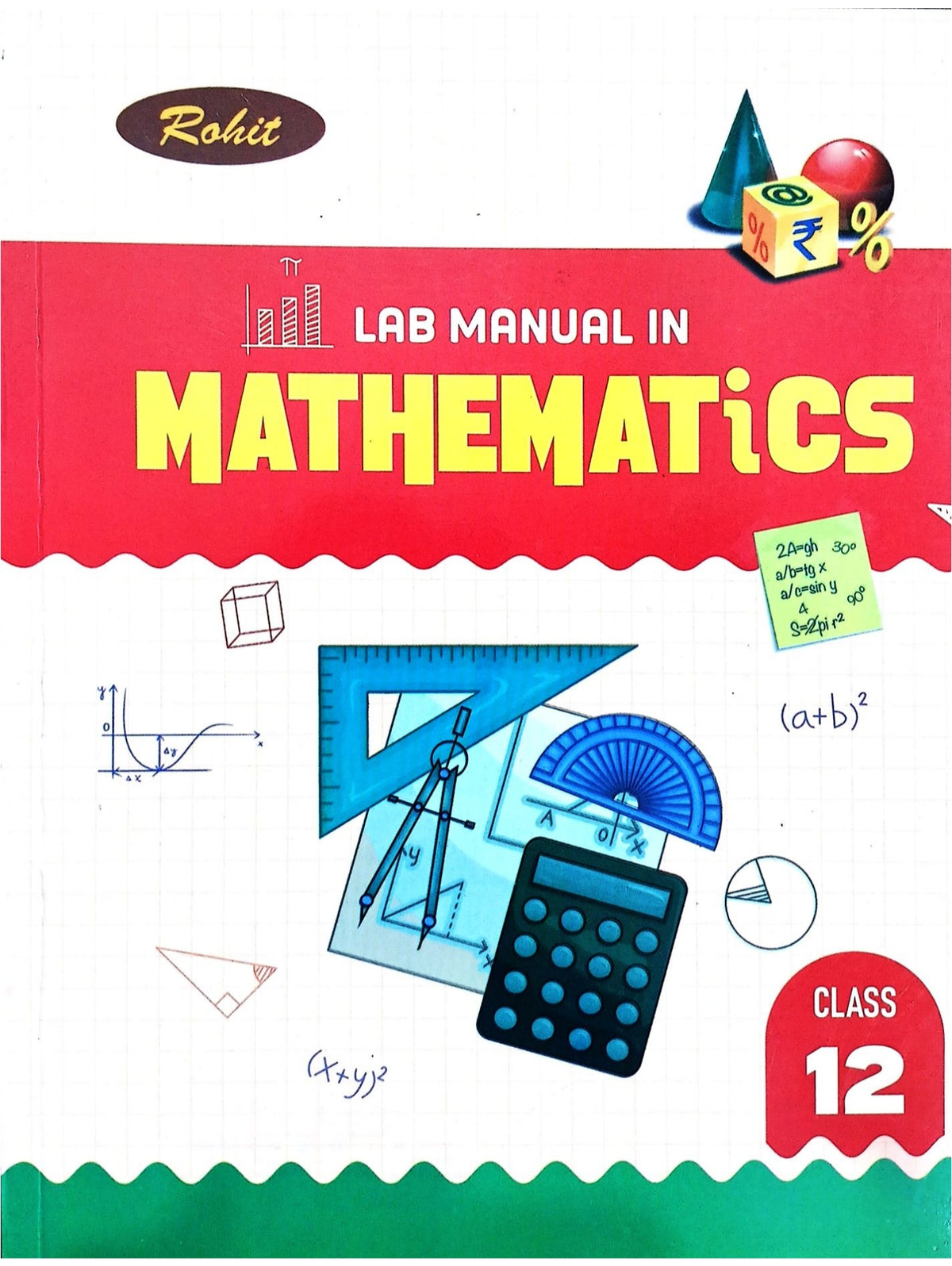 Rohit Lab Manual of Mathematics for Class 12 | Latest Edition for CBSE Boards Practical Examinations