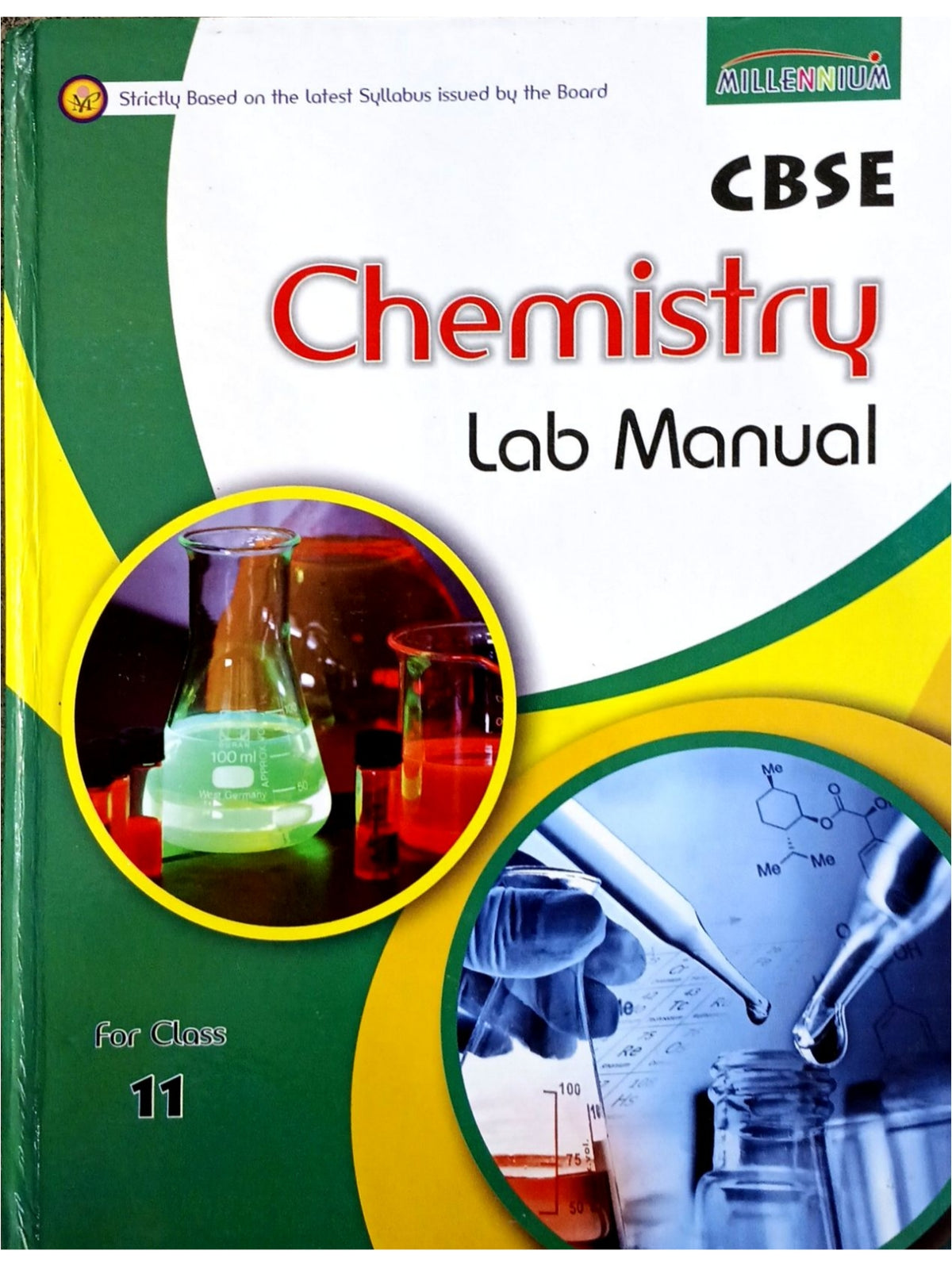 Millennium Lab Manual of Chemistry for Class 11 | Latest Edition for CBSE Boards Practical Examination