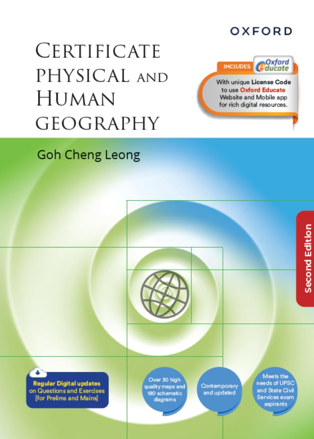 Oxford Certificate Physical and Human Geography 2nd Edition | Best Suited for UPSC Aspirants