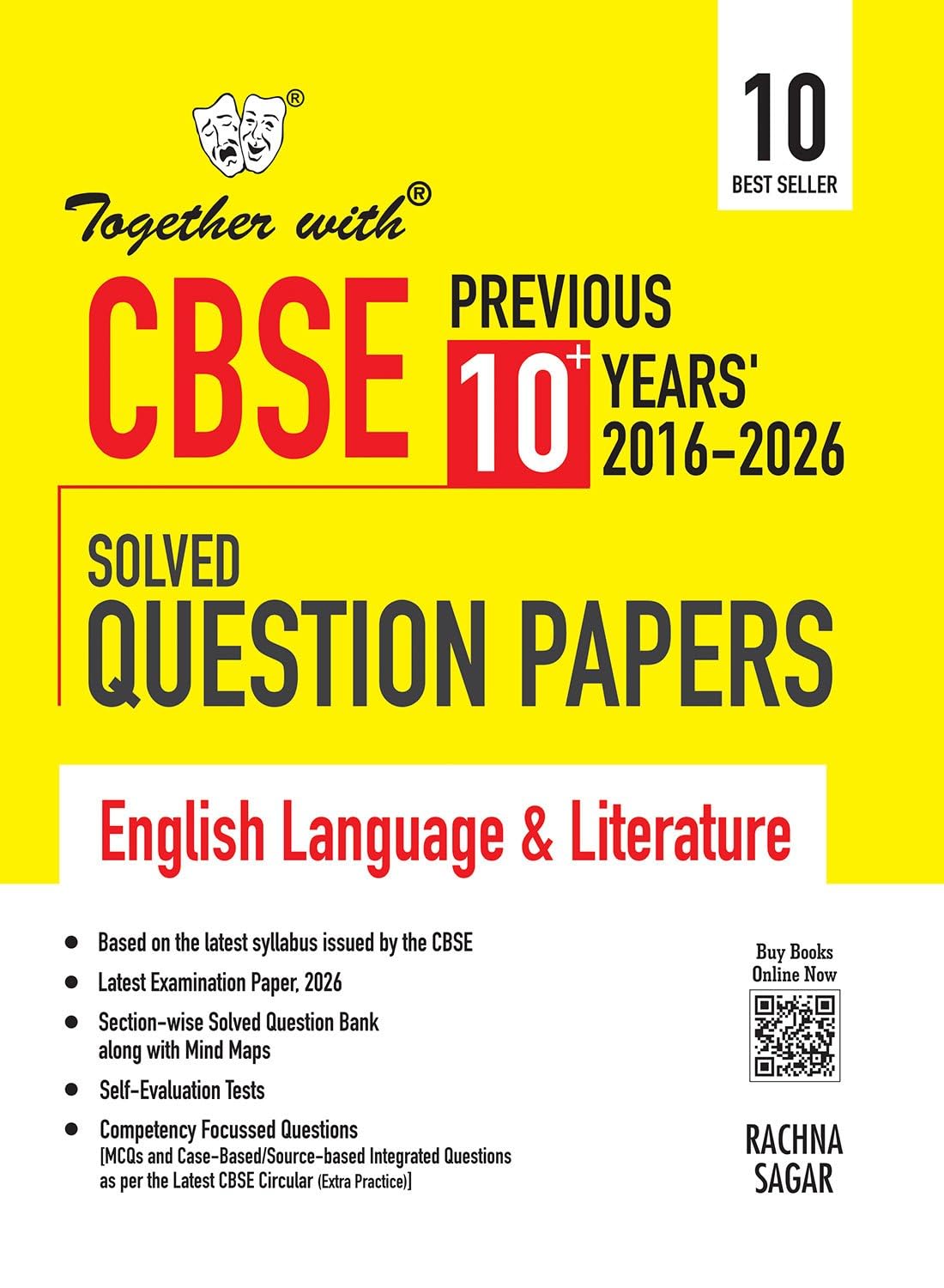 Together with CBSE Class 10 English Language & Literature PYQ Previous 10+ Years Chapter-wise Solved Question Bank Exam 2026-27 | Based on Latest Syllabus