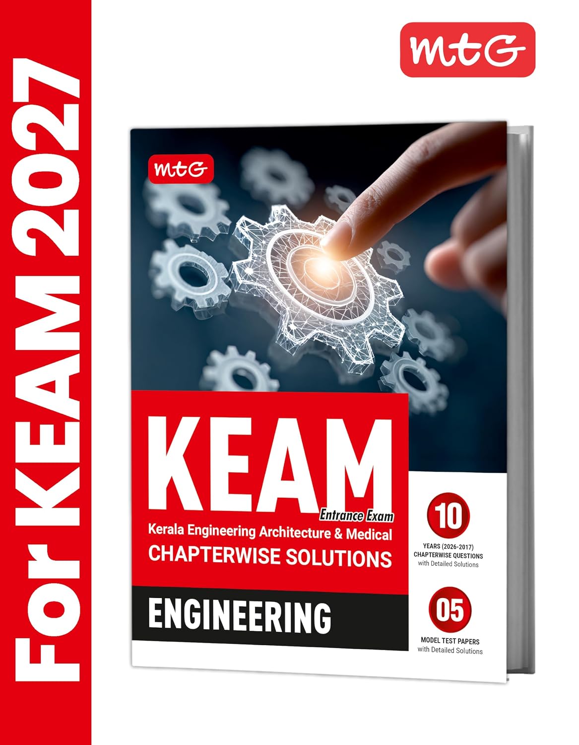 MTG KEAM PYQ Book For 2027 Exam | 10 Years Chapterwise Solutions & Model Test Papers with Detailed Solutions | For Kerala Engineering, Architecture & Medical Entrance Exam