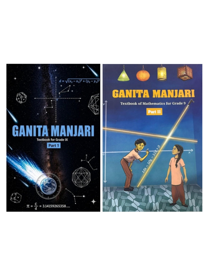 NCERT Ganita Manjari Part 1 and Part 2 | NCERT Maths Class 9 Textbook for Class 9 (English Medium) for CBSE 2026-27 Exams