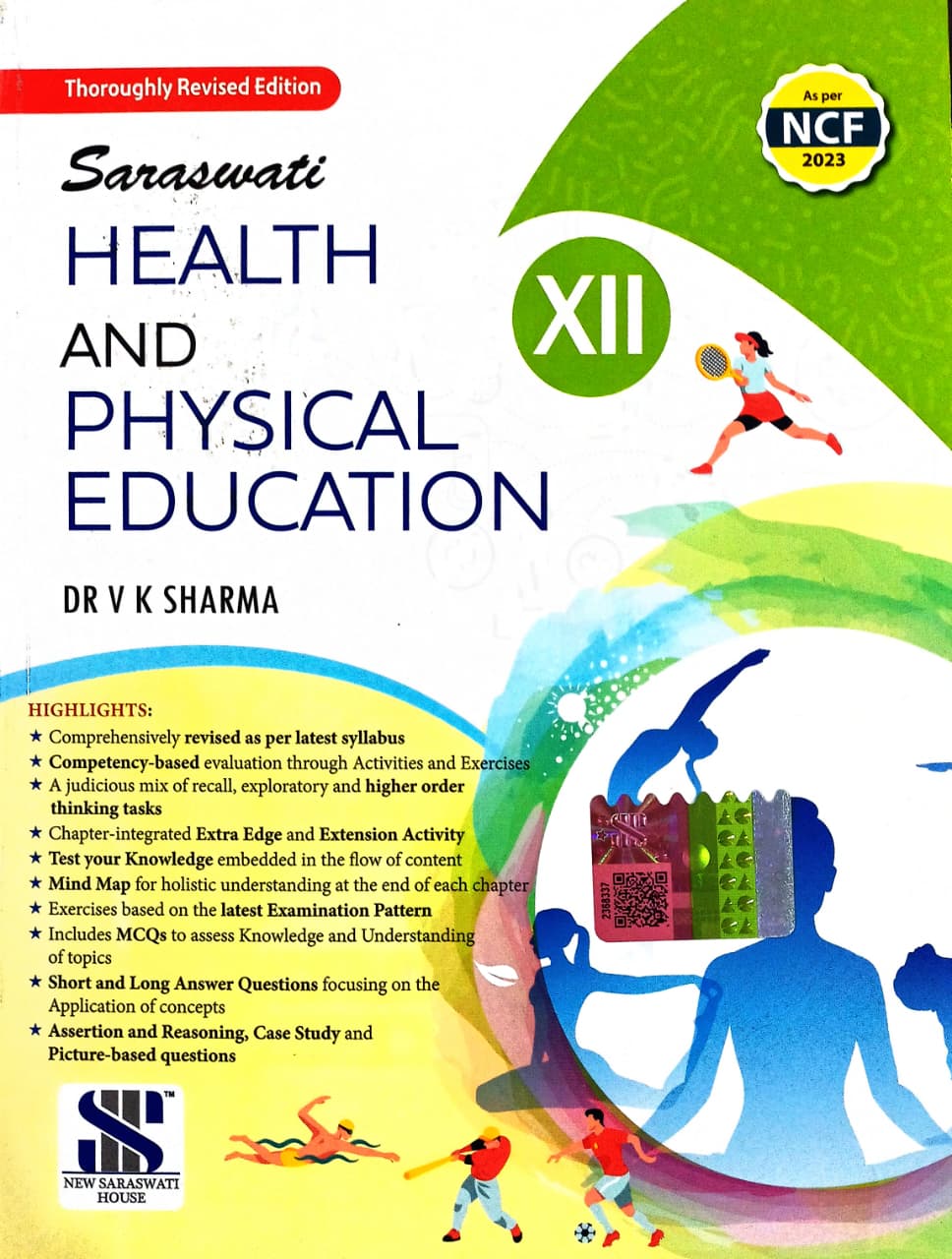 Saraswati Health and Physical Education Class 12th Latest Edition for CBSE 2026 -27 Examination