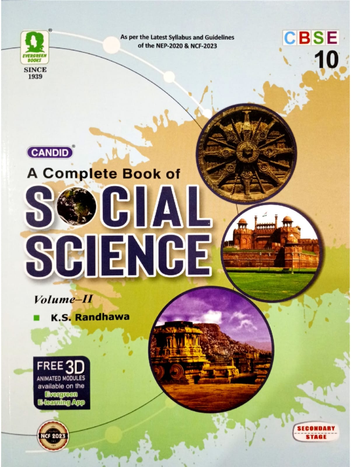 A COMPLETE BOOK OF SOCIAL SCIENCE-VOLUME II - CBSE CLASS 10
