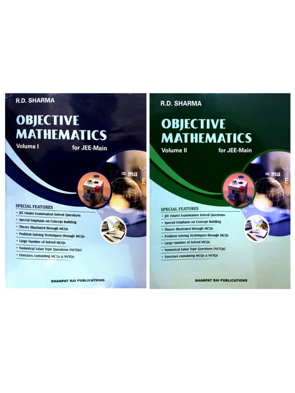 Objective Mathematics by R.D. Sharma  2026-27 Edition For Jee-Main Volume (1 & 2) Special Features Jee (Main) Examination Solved Questions Upto 2026 Revised Edition
