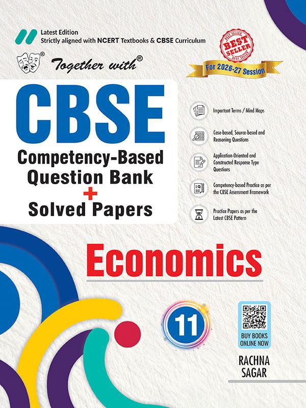 Together with CBSE Question Bank Class 12 Informatics Practices | For 2027 Exam | Case/Source-based questions, PYQs & Practice Papers & Solved board examination paper 2026