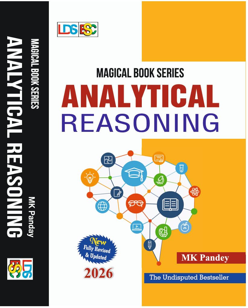 BSC Analytical Reasoning Book 2026 Edition, Magical Book Series, Fully Revised & Updated, Competitive Exam Preparation Guide - MK Pandey