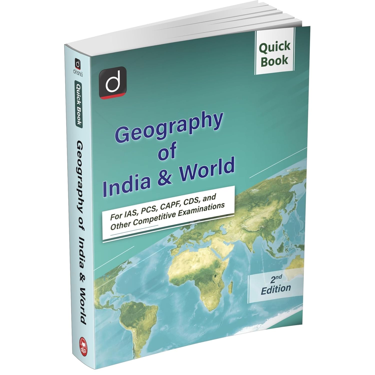DRISTI IAS Quick Book Geography of India & World, UPSC Books 2026, 2nd Edition, English Medium, For IAS, PCS, CAPF, CDS & Other Competitive Exams