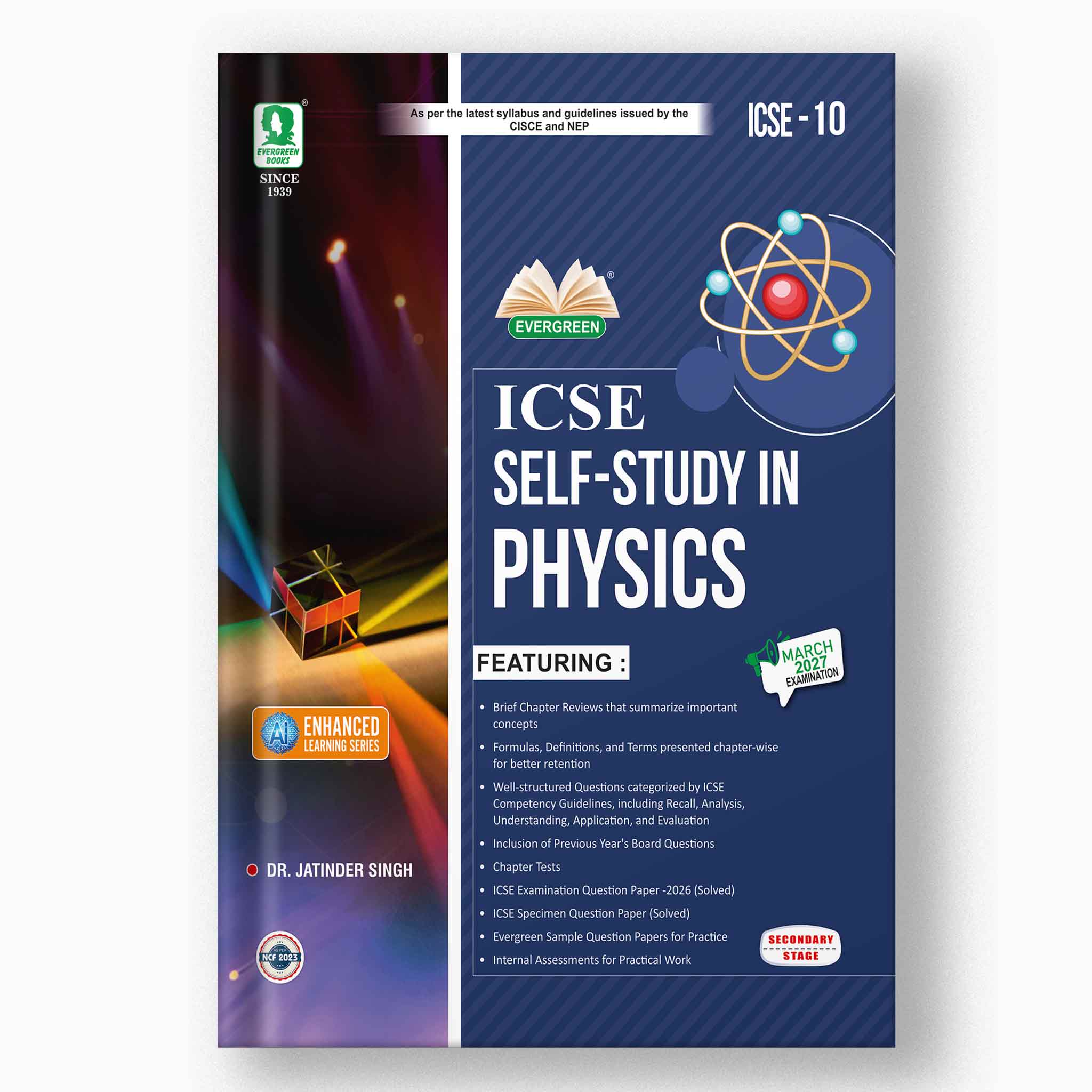 Evergreen ICSE Self Sudy Physics for Class 10