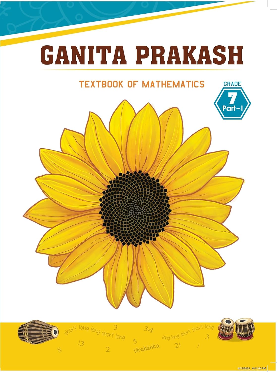 NCERT Class 7 Ganita Prakash Part 1 - Textbook of Mathematics for Class 7 Latest Edition