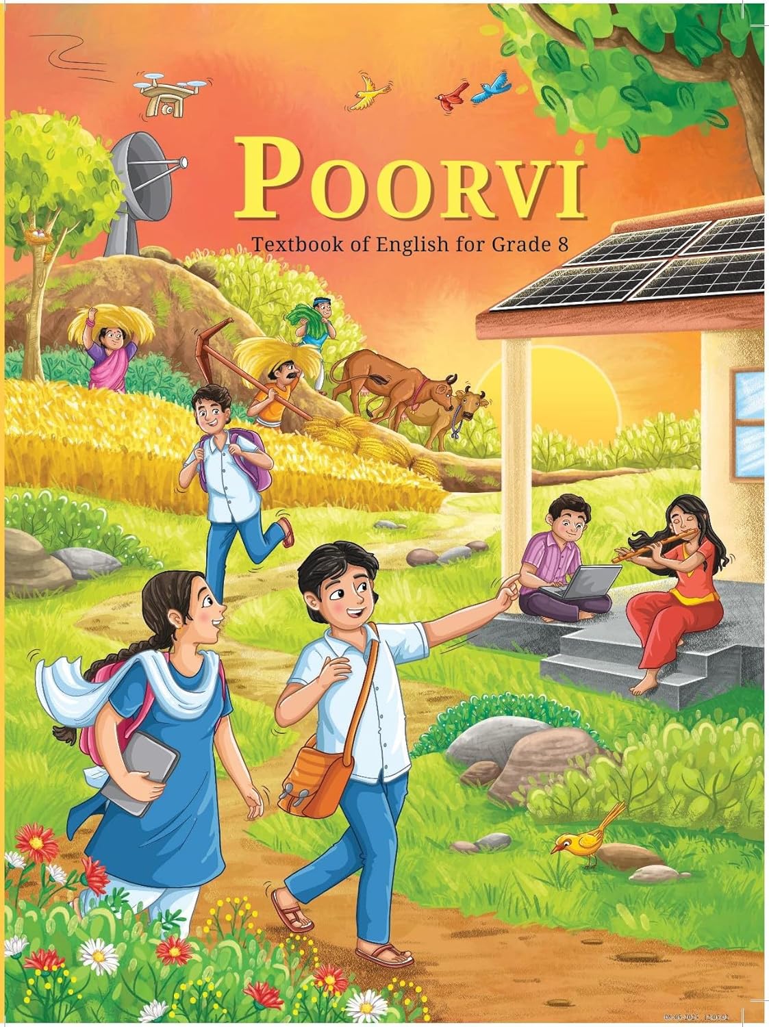 NCERT Class 8 Poorvi - Textbook of English for Class 8 Latest Edition