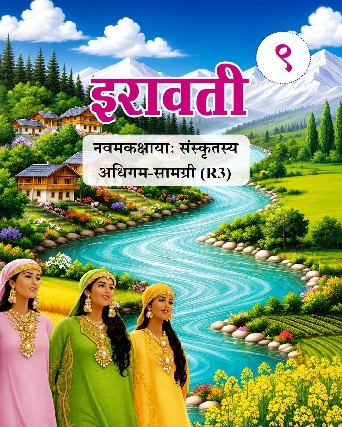 Ncert Class 9 Sanskrit Iravati Book (R3) Latest Edition of Irawati Class 9 Sanskrit Book for CBSE Students