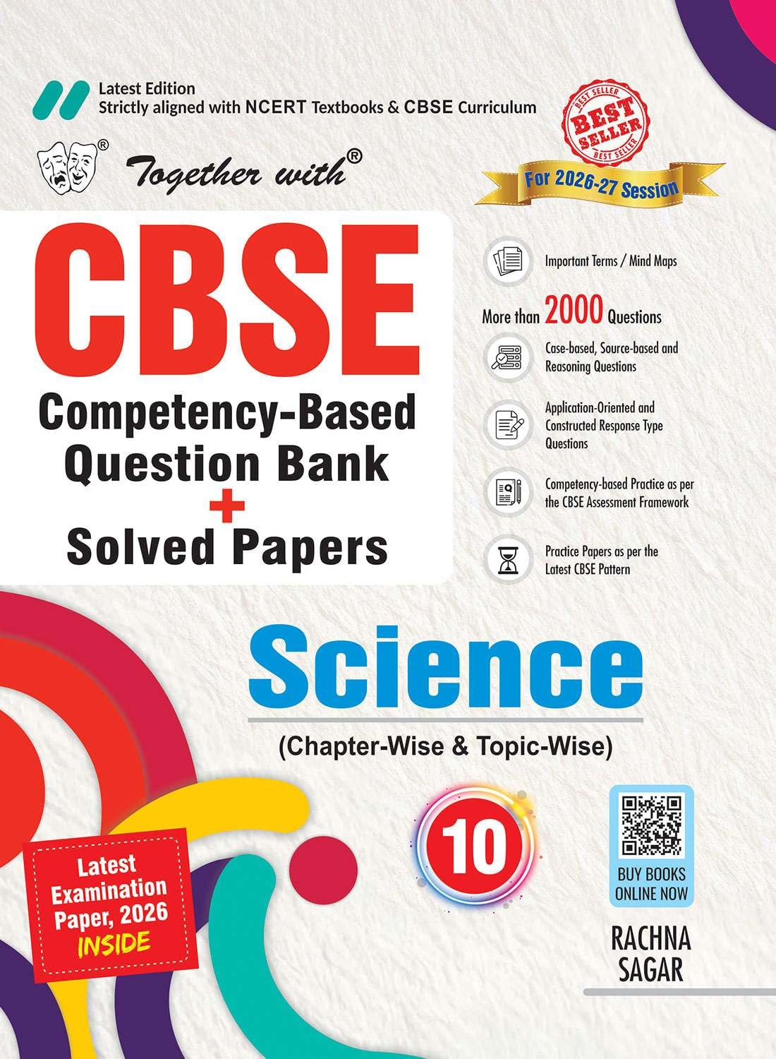 Rachna Sagar Together With CBSE Class 10 Science Competency-Based Question Bank/Solved Papers 2026