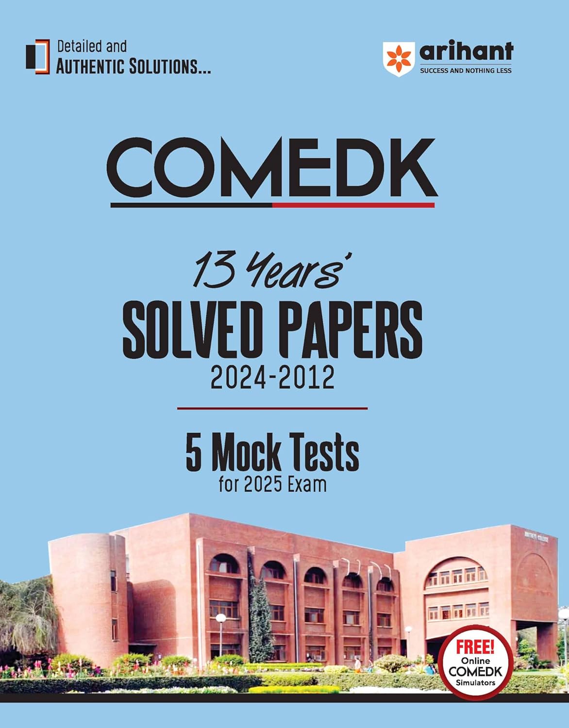 Arihant COMEDK UGET 2024 Solved Papers 2024(OLD EDITION)