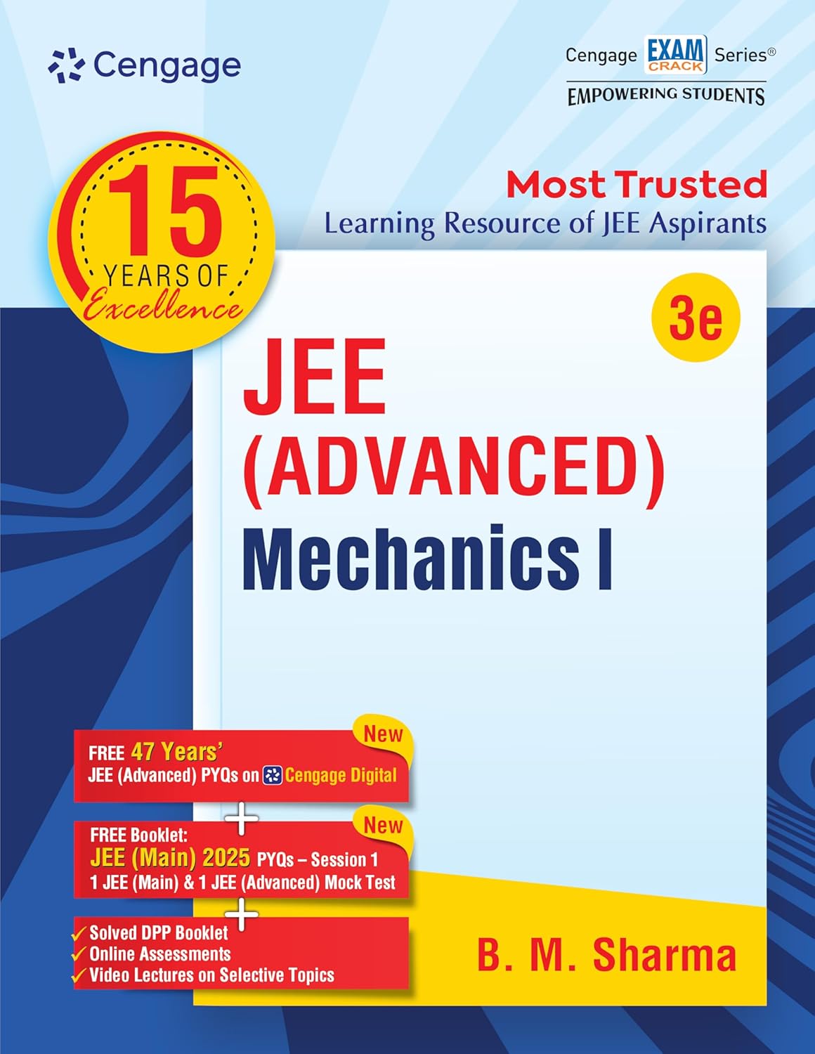 Cengage JEE Advanced Mechanics I with Free Online Assessments & Digital Content