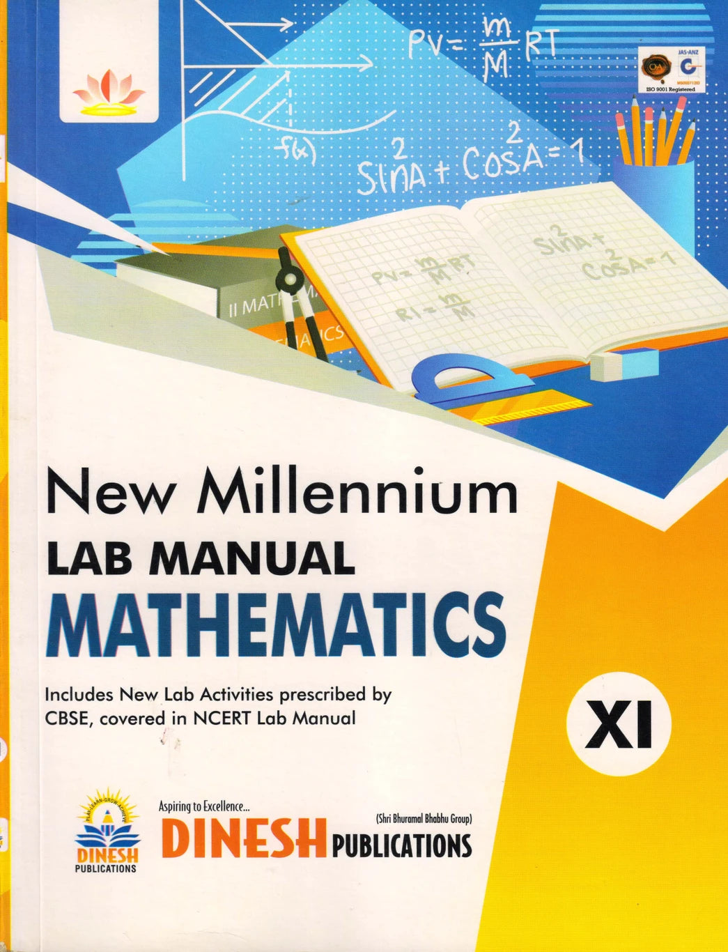 Millennium Lab Manual of Mathematics for Class 11 | Latest Edition for CBSE Boards Practical Examinations