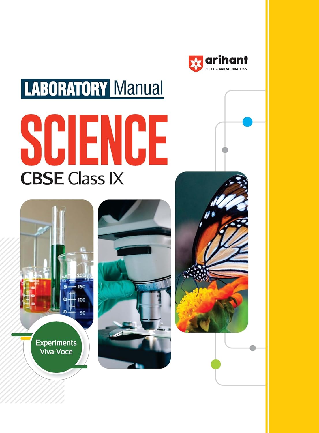 Arihant Laboratory Manual Science for CBSE Class 9| Complete Practical Book with Experiments, Viva Voce Questions & Answers | NCERT Compliant Lab Book