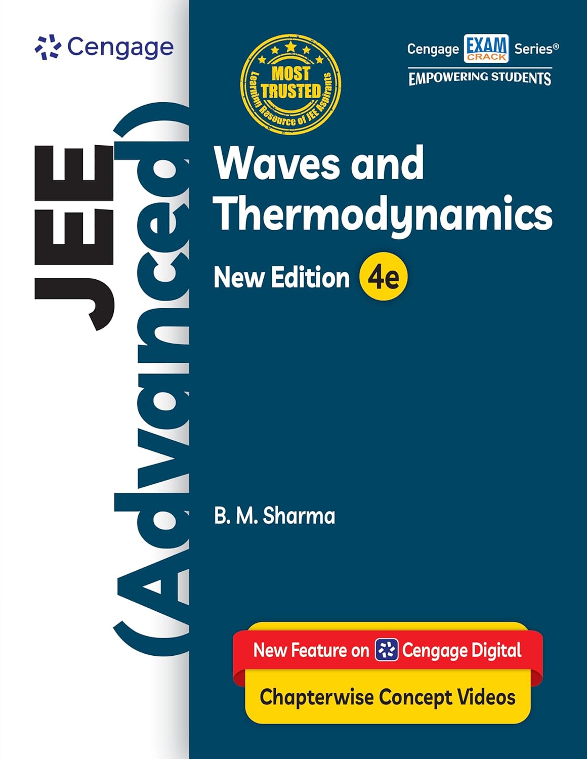 Cengage JEE Advanced Waves and Thermodynamics with Free Online Assessments & Digital Content