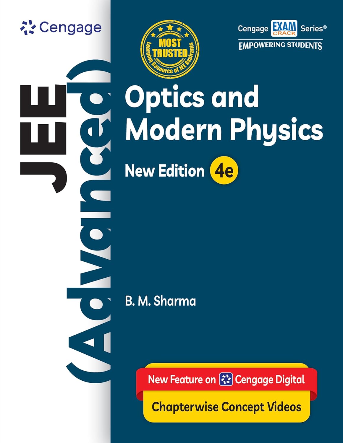 Cengage JEE Advanced Optics and Modern Physics with Free Online Assessments & Digital Content