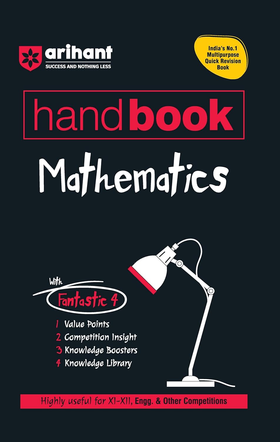 Arihant Handbook Mathematics Class 11 and 12 | With Quick Revision Guide | JEE, CBSE, NEET, Engineering and Other Entrance Exams 2025 |