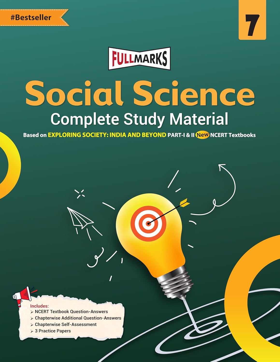 Full Marks Social Science EXPLORING SOCIETY: INDIA AND BEYOND Part-2 Class 7 Complete Study Material  for CBSE 2026 Exams