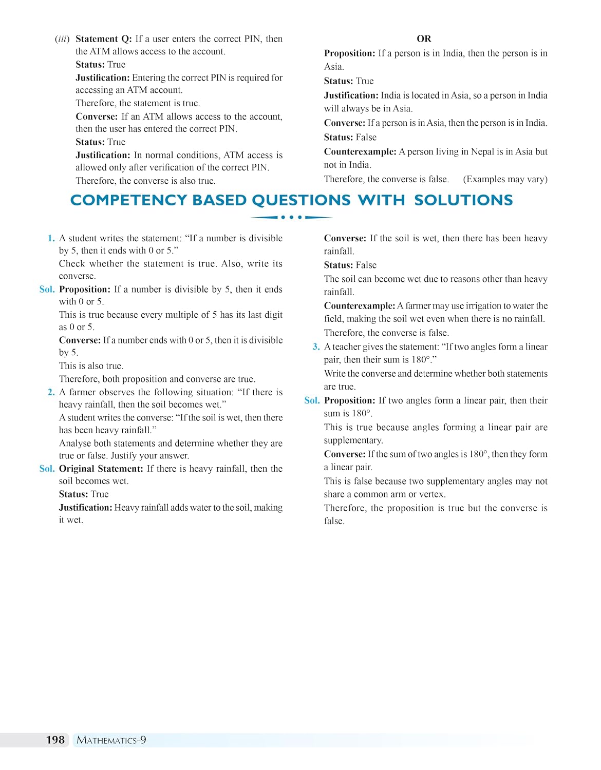 Full Marks Mathematics Complete Study Material Class 9 | Based on New NCERT Textbook GANITA MANJARI (Part-2) | Includes CBQ's, Solved Q/A, Model Test Papers and More