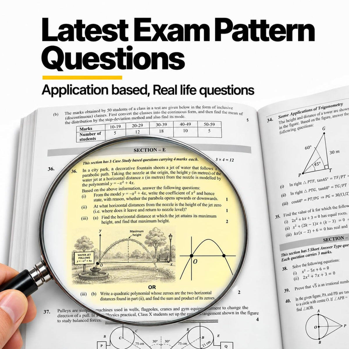 Next Toppers Sample Paper Class 10 Mathematics Standard CBSE 2026-27 Examination| 16 SQPs for Board Exam 2027 | 75% Competency-Based Questions