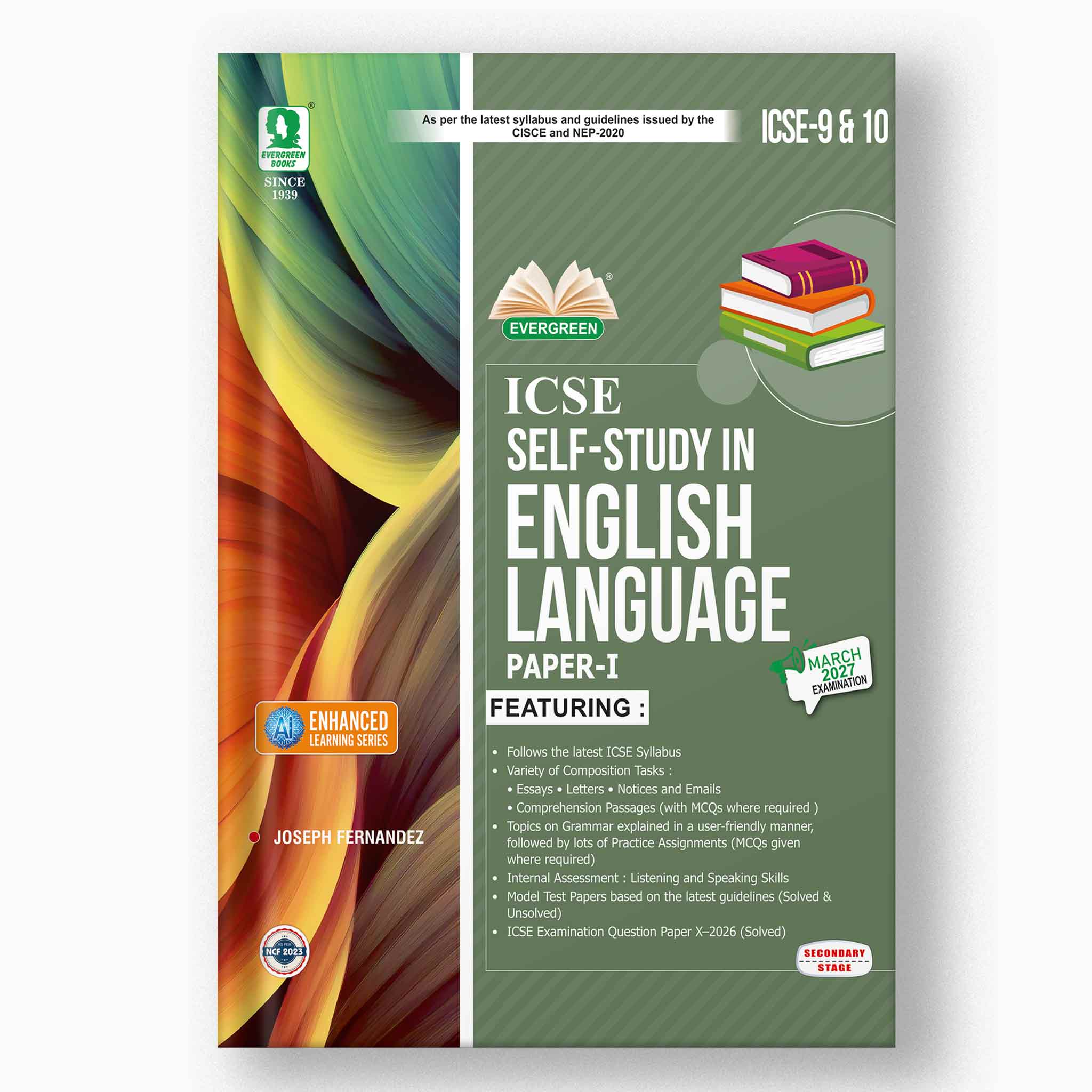 Evergreen ICSE Self Sudy English Language for Class 9-10