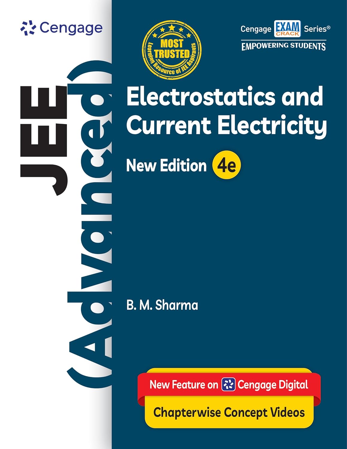 Cengage JEE Advanced Electrostatics and Current Electricity with Free Online Assessments & Digital Content