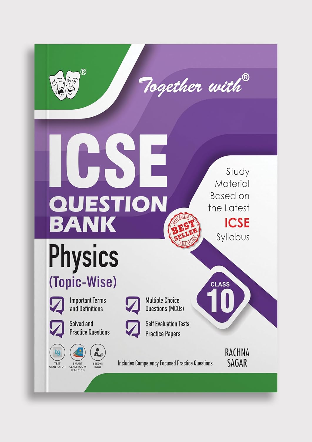 Together with ICSE Question Bank Class 10 Physics for 2025-26 Board Exams (Chapterwise & Topicwise)
